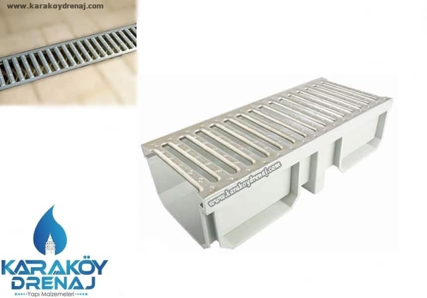 Drenaj Kanalı Plastik + Krom KD-PD4