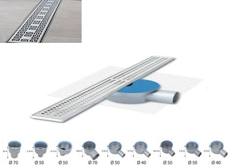 Banyo Yer Süzgeci File İzoleli 60 cm KD-L6