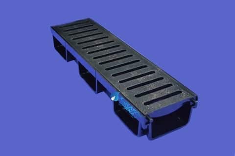 Polikarbon kanal siyah 130x500x55 KD-114