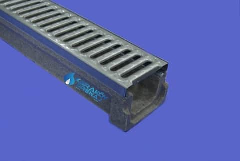 Polimer kanal paslanmaz ızgara slot KD-905