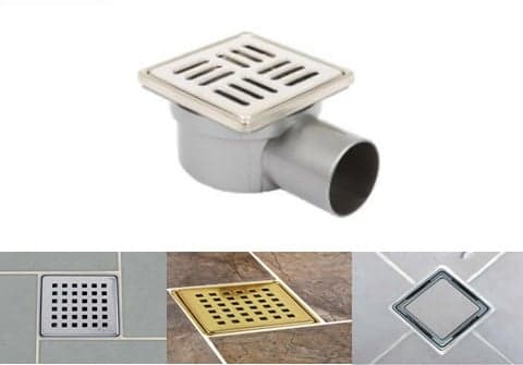 Banyo Yer Süzgeci Krom Slot Desen CMR-Y19