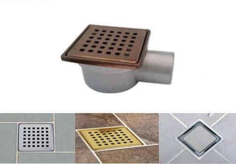 Banyo yer süzgeci bronz slot KD-BYS94